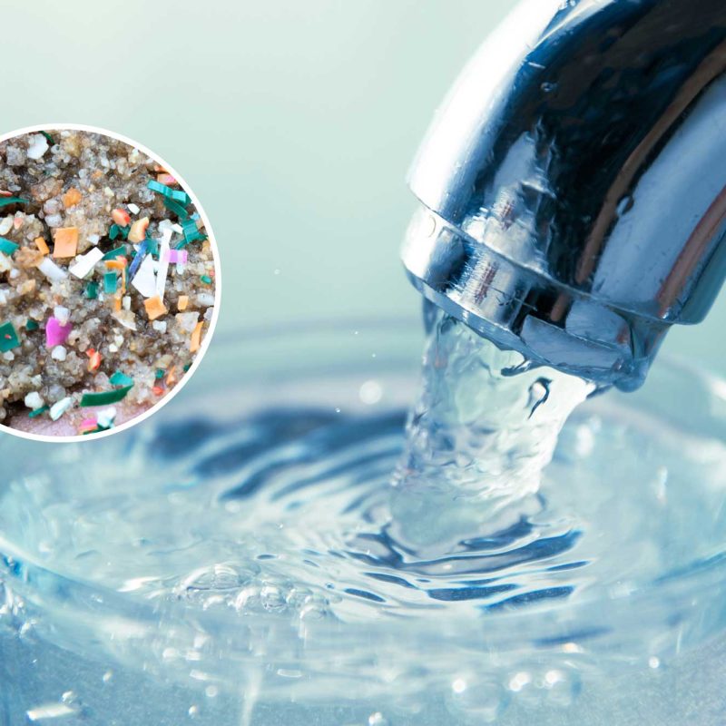 Remove microplastics from drinking water